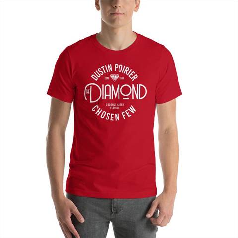 Dustin Poirier The Diamond Chosen Few Red Shirt