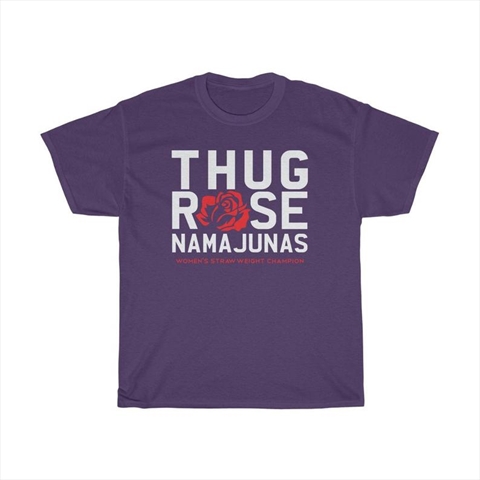 Thug Rose Namajunas Strawweight Champion Purple Shirt