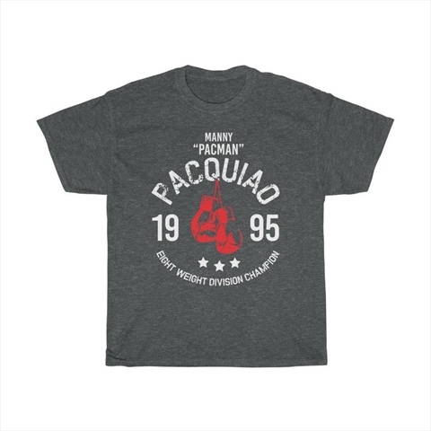 Manny Pacquiao Classic 1995 Eight Weight Division Champion Dark Heather Shirt