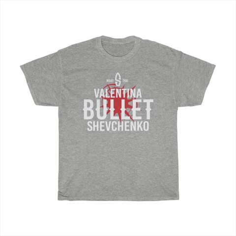 Valentina Shevchenko Bullet Sport Grey Unisex Shirt