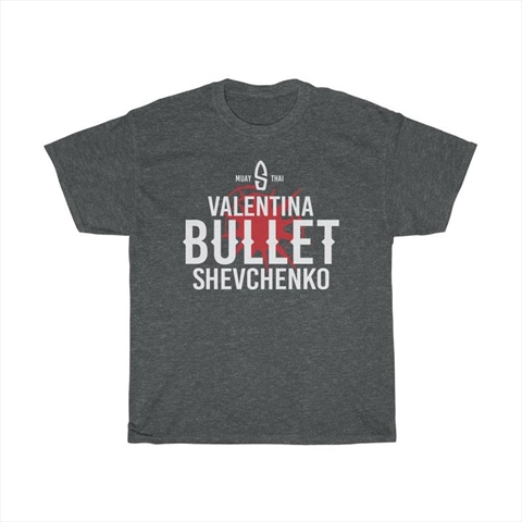 Valentina Shevchenko Bullet Dark Heather Unisex Shirt