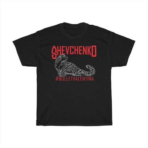Bullet Valentina Shevchenko Black Unisex Shirt