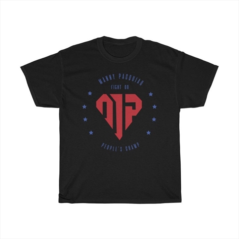 Manny Pacquiao Fight On People's Champ Black Shirt