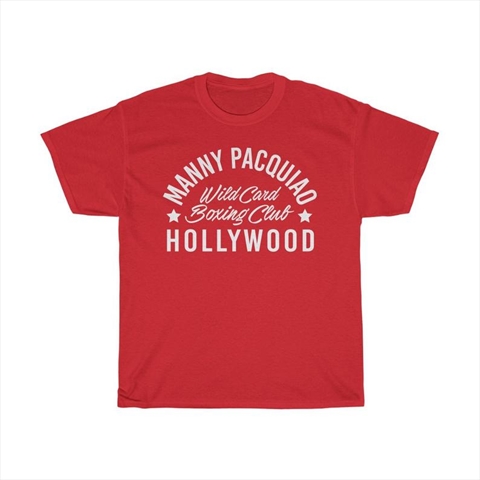 Manny Pacquiao Wild Card Boxing Club Red Unisex T-Shirt