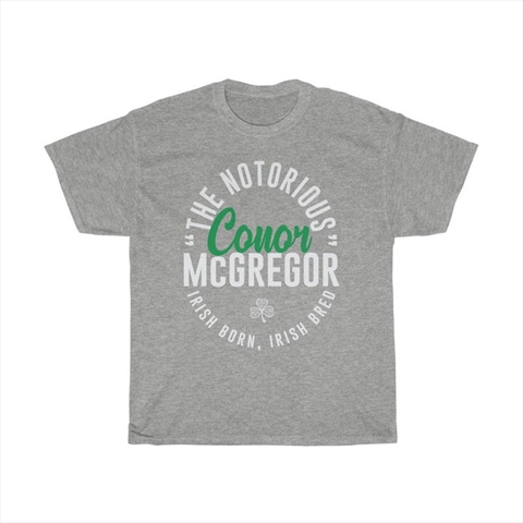 Conor McGregor The Notorious Sport Grey Unisex T-Shirt