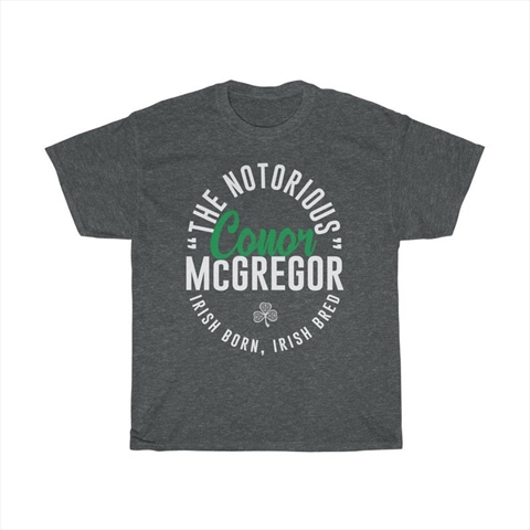 Conor McGregor The Notorious Dark Heather Unisex T-Shirt