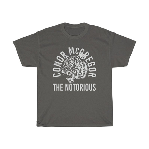 Conor McGregor The Notorious Charcoal Unisex T-Shirt