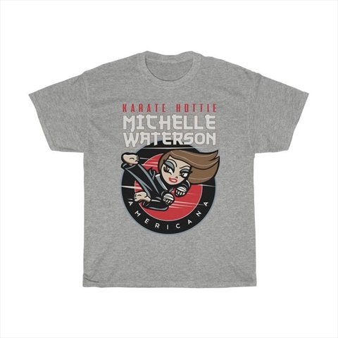 Michelle Waterson Karate Hottie Sport Grey Unisex T-Shirt 