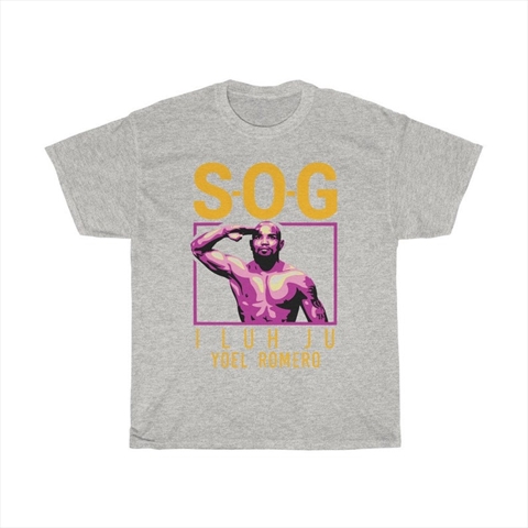 Soldier of God I Luh Ju Yoel Romero Sport Grey Unisex T-Shirt