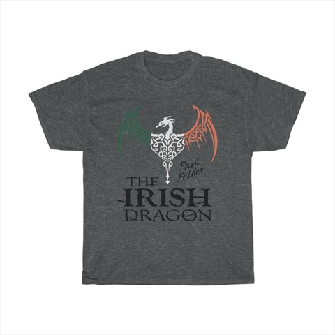 The Irish Dragon Paul Felder Dark Heather Unisex T-Shirt