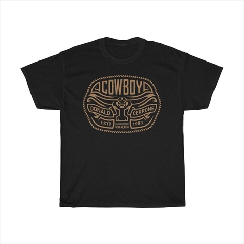 Cowboy Graphic Donald Cerrone Black Shirt