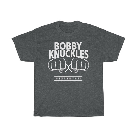 Bobby Knuckles Robert Whittaker Dark Heather Unisex T-Shirt