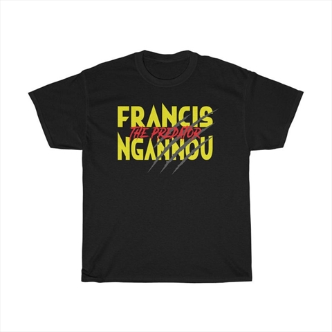 Francis The Predator Ngannou Black Unisex T-Shirt