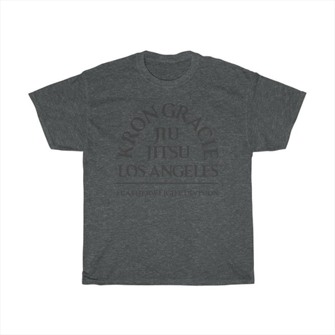 Kron Gracie Jiu Jitsu Los Angeles Dark Heather Unisex T-Shirt