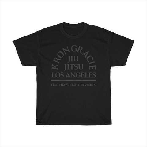Kron Gracie Jiu Jitsu Los Angeles Black Unisex T-Shirt