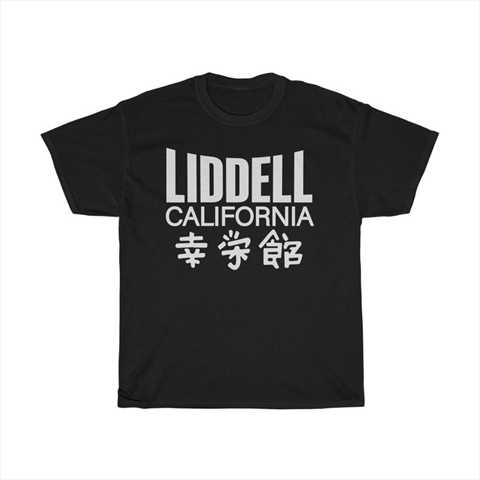 Chuck Liddell California Kempo Black Unisex T-Shirt
