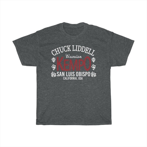 Chuck Liddell Hawaiian Kempo Dark Heather Unisex T-Shirt