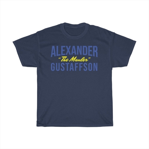 Alexander Gustafsson The Mauler Navy Unisex T-Shirt