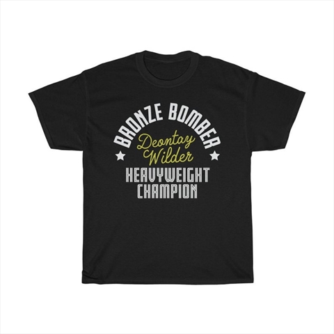 Bronze Bomber Deontay Wilder Black Unisex T-Shirt