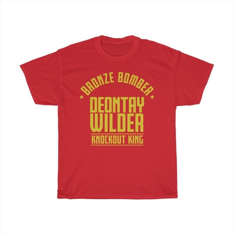 Deontay Bronze Bomber Wilder Red Unisex T-Shirt