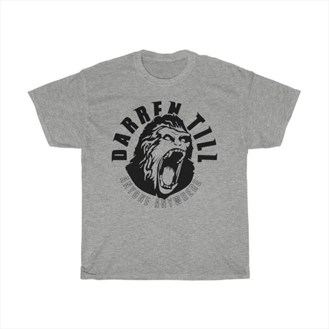 Darren Till Anyone Anywhere Sport Grey Unisex T-Shirt