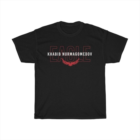 The Eagle Khabib Nurmagomedov Black Unisex T-Shirt