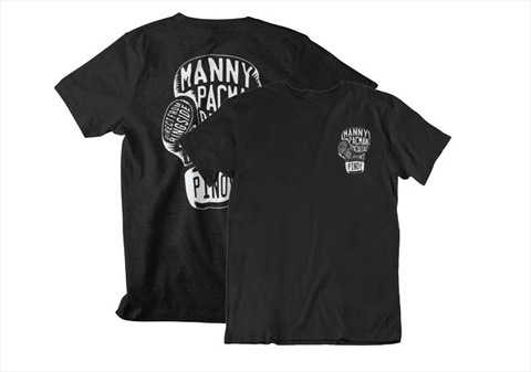 Manny Pacquiao Front & Back Black Unisex T-Shirt