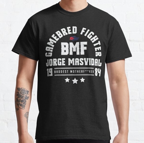 BMF Jorge Masvidal Black Classic T-Shirt 