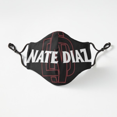 Nate Diaz Black Fitted Mask 