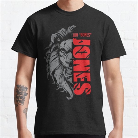 Jon Jones Black Classic T-Shirt 