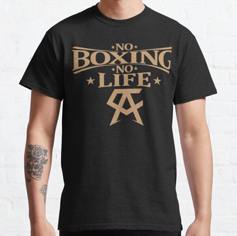No Boxing No Life Gold Black Classic T-Shirt