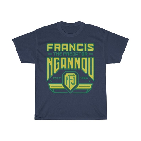 Francis The Predator Ngannou MMA Fighter Wear Navy Unisex T-Shirt 