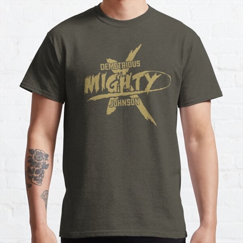 Demetrius Mighty Johnson Army Classic T-Shirt
