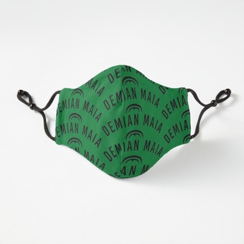 Demian Maia BJJ Green Fitted Mask 