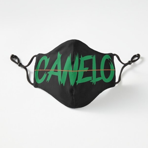 Canelo Black Fitted Mask