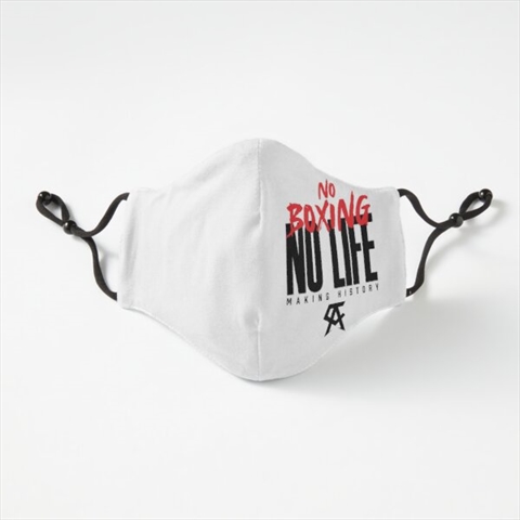 Canelo No Boxing No Life Making History White Fitted Mask 