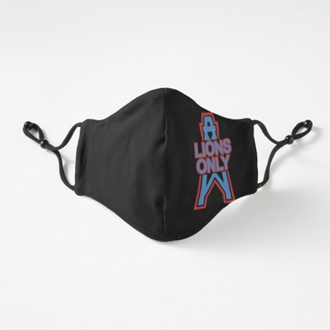 Lions Only Tower Black Fitted Mask