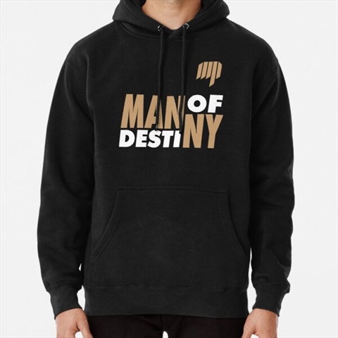 Manny Pacquiao Man of Destiny Black Pullover Hoodie