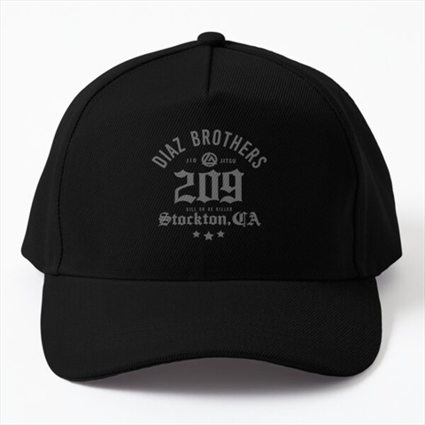 Diaz Brothers 209 Stockton Black Baseball Cap