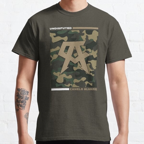 Undisputed Canelo Alvarez Army Classic T-Shirt