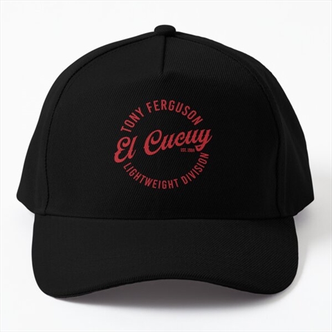 Tony Ferguson El Cucuy Black Baseball Cap