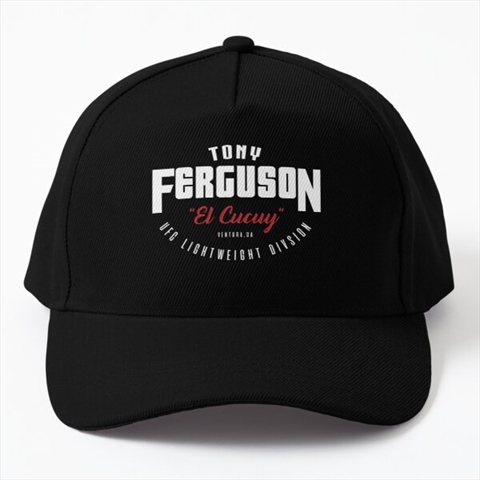Tony Ferguson Black Baseball Cap