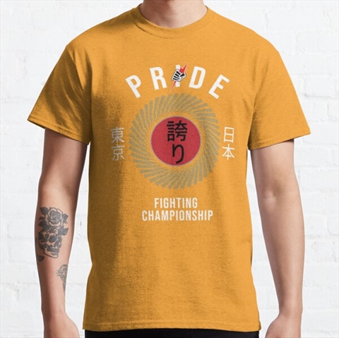 Pride Fighting Championship Gold Classic T-Shirt