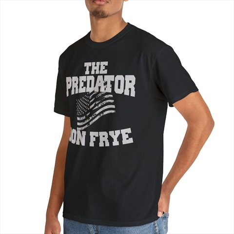 Don Frye the Predator Graphic MMA Black Unisex T-shirt