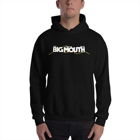 Male Big Mouth by Kevin Holland Men's Hoodie, Front&Back Design | MILLIONS