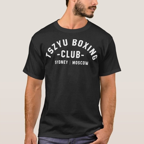 Tim Tszyu Boxing Club Black T-Shirt