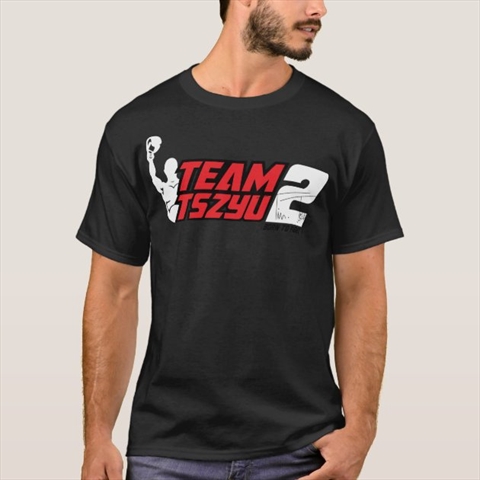 Team Tszyu Born to Fight Black T-Shirt