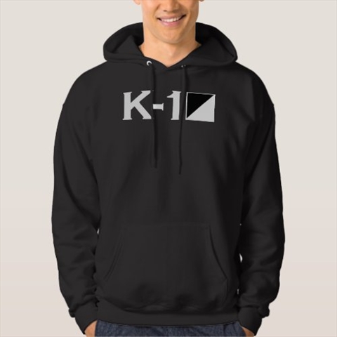 K-1 Logo Black Hoodie