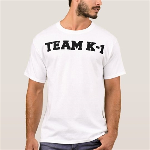 Team K-1 White T-Shirt