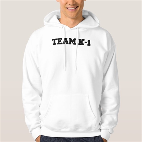 Team K-1 White Hoodie